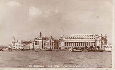 Singapore harbour
