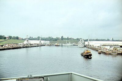 Singapore Dockyard Stores Basin 1965
